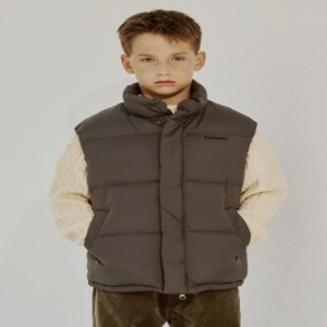 커버낫 키즈 어센틱 다운 베스트 차콜 CK2504DV10CH_이미지
