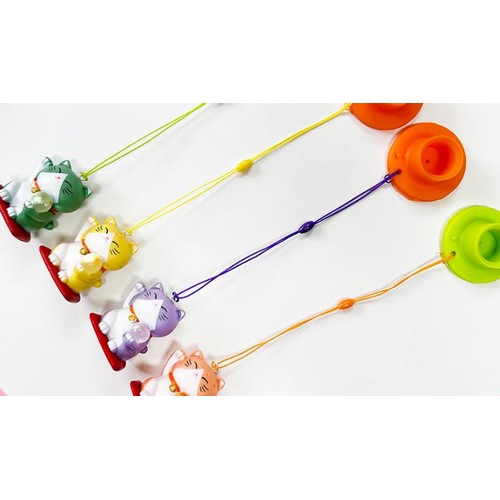 턴트골프 행운볼 고양이 파크골프티 (1개)_이미지