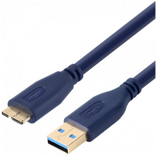 강원전자 NETmate USB 3.0 Micro B 케이블 NM-UM300DB (3m)_이미지