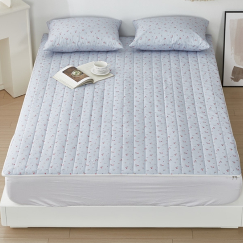 샐리 스틸블루 온수매트 커버 (퀸, 150x200cm)