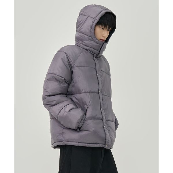 토피 TOFFEE 디태처블 후드 패딩 점퍼 GREY T5FDHPJP11GY 3036000