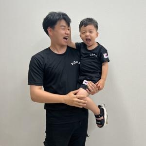 키즈 ROKA 반팔+반바지 세트 아동용 로카티 어린이 군인가족사진 로카반팔티_이미지