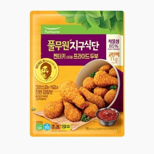 풀무원 지구식단 켄터키스타일 프라이드 두부 300g (1개)_이미지