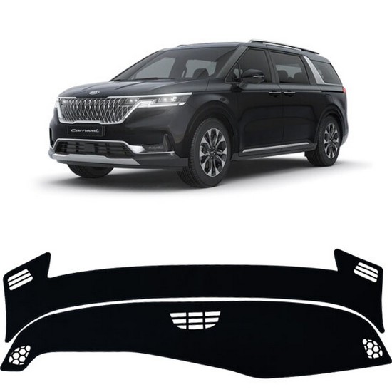 케이원모터스  럭셔리 논슬립 대쉬보드 커버 기아 카니발KA4 전용