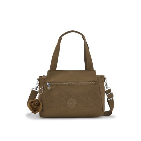  키플링 토트백 엘리시아 Smooth Khaki KQABT02SMKH 416947
