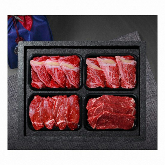 농협횡성한우 1등급 프리미엄 횡성한우 어4품 선물세트 1.6kg