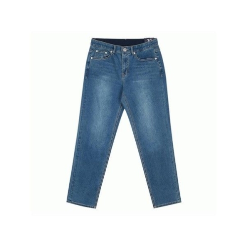 연승어패럴 클라이드.n 테이퍼드 남자 기모 블루 데님팬츠 FODDP433