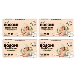 깨끗한나라 보솜이 NEW 보솜이 리얼코튼 오가니크 밴드형 소형-공용 (176매)