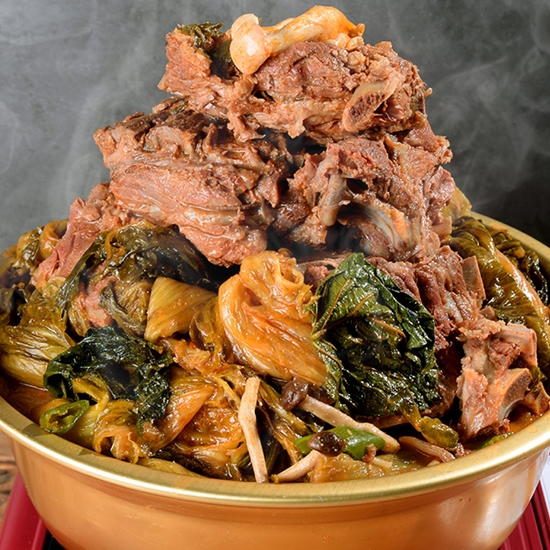 숲풀림식품 우거지 등뼈감자탕 4.7kg (1개)
