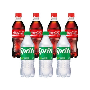 코카콜라 500ml (업소용) 12개 + 스프라이트 500ml (업소용) 12개