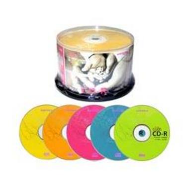 새한 CD-R 700MB 48x 케익 50장 5컬러_이미지