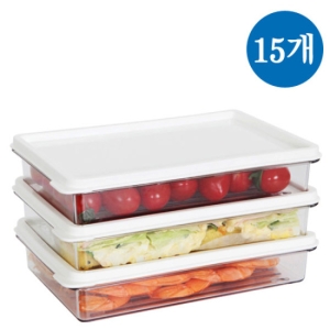  창신리빙 시스템 소분용기 대 1호 650ml [15개]