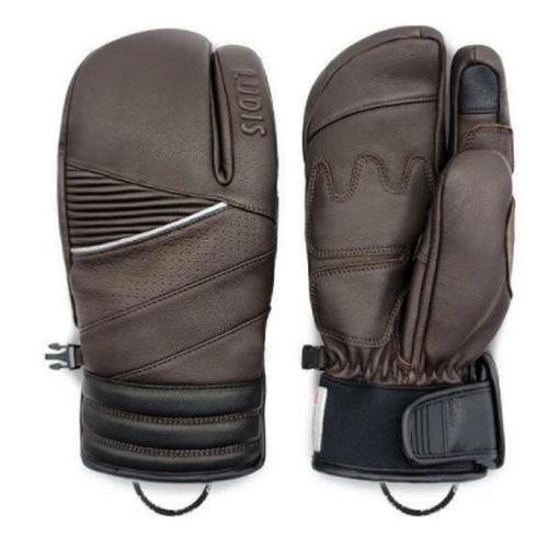 시즈글로벌 루디스 20/21 프리스타일 가죽 삼지장갑 다크브라운 LGM4821E