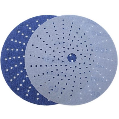 태양연마  5인치 멀티홀 세라믹 필름원형사포 #220 (10장)