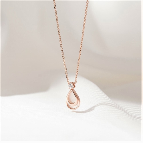 이랜드 로이드 GB 런던드롭 마더오브펄 14k 목걸이 LNN23001G