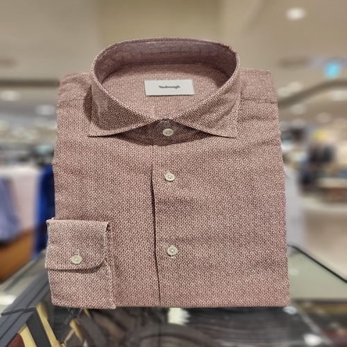 레노마 셔츠 린넨믹스사각프린트 BOSSG1071BW