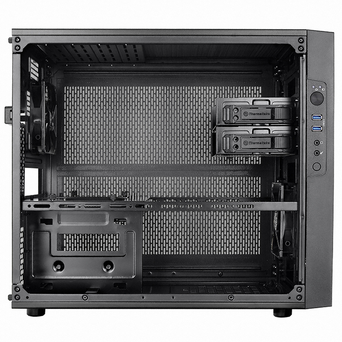 써멀테이크 Core X1 - ITX Cube Chassis 마이크로닉스_이미지