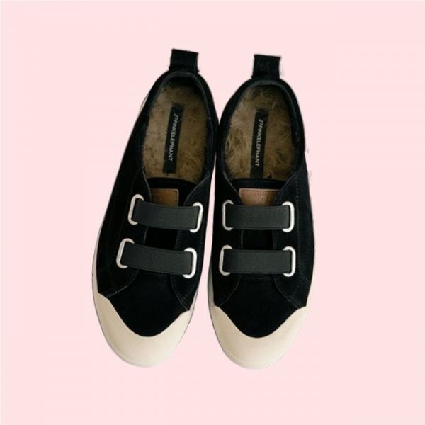 쫀득몰드창 Vol.2 헤이글 밴딩 가죽 레더 운동화 스니커즈 신발 2cm 4537795