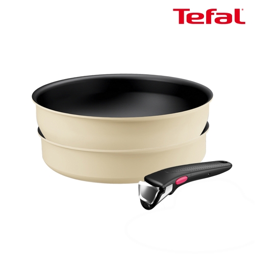 테팔 매직핸즈 크렘 드 버터 3종 (팬24+궁중26+손잡이)