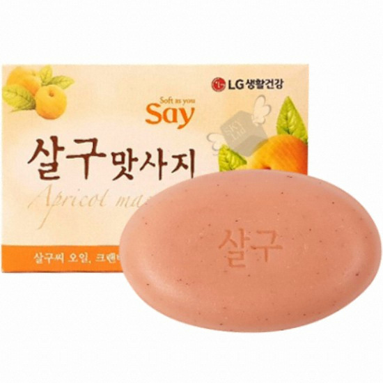 세이 살구 마사지 비누 100g (3개)_이미지