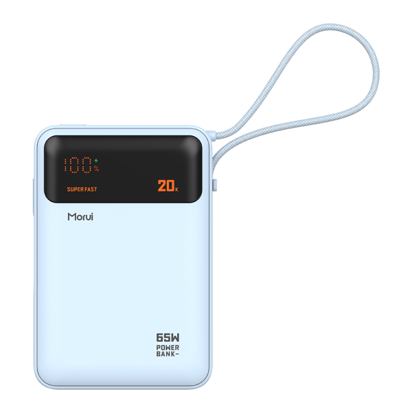 Morui PD PPS 65W 보조배터리 MT-65 20000mAh (블루)_이미지