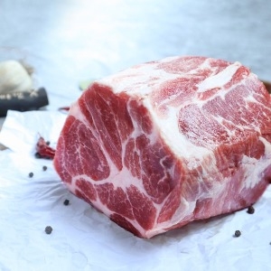 도감푸드 듀록 흑돼지 목살 수육용 1kg (1개)_이미지