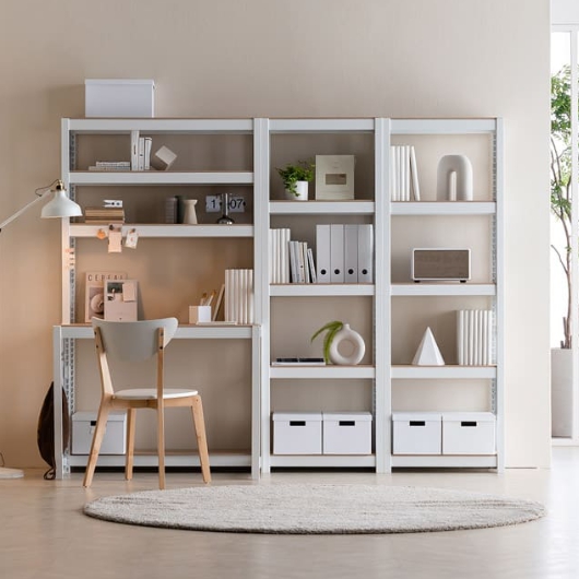 홈던트하우스 6단 앵글선반 400x400 (135cm(높이))_이미지