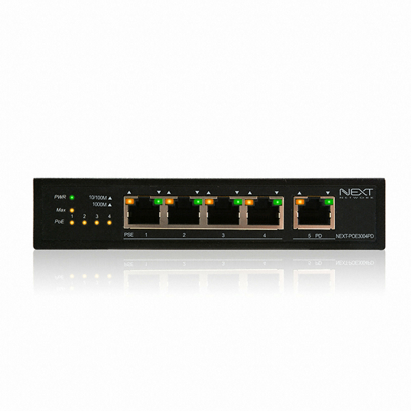 이지넷유비쿼터스 넥스트 NEXT-POE3004PD PoE+ 스위치허브_이미지