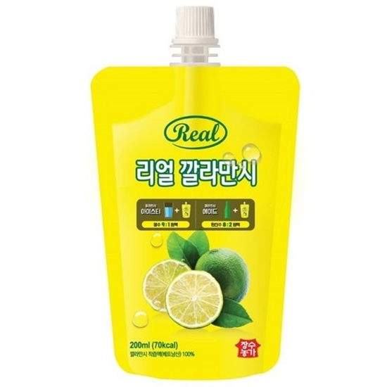 셀티바 장수농가 리얼 깔라만시 200ml (15개)_이미지