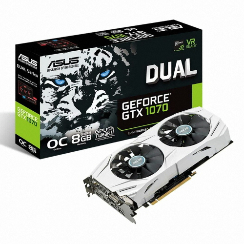 ASUS DUAL 지포스 GTX1070 O8G D5 8GB