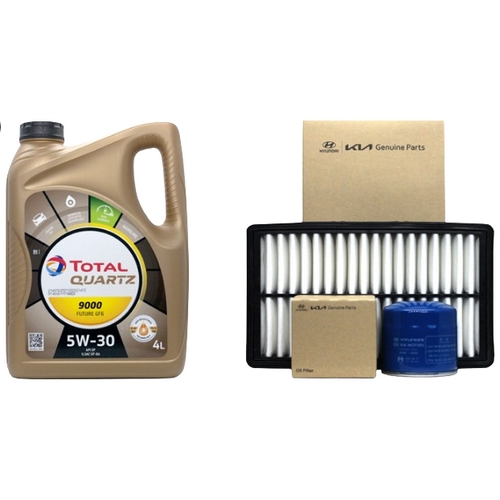 토탈 쿼츠 9000 퓨쳐 GF-6 5W30 4L + 순정필터 현대 아반떼HD 가솔린