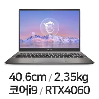 MSI 크리에이터 Z16 HX Studio B13VFTO-i9