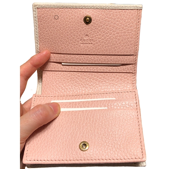 구찌 보우 가죽 카드 케이스 524289 CAOXT 9158