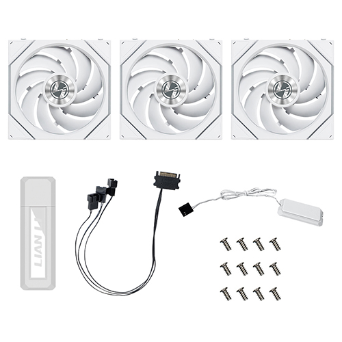 리안리 UNI FAN TL Wireless 120 (3팩, 화이트)_이미지