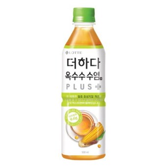 롯데칠성음료 더하다 <b>옥수수</b> <b>수염</b><b>차</b> 플러스 500ml