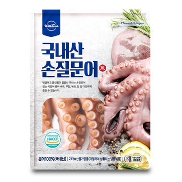 국내산 손질 햇 문어 150g