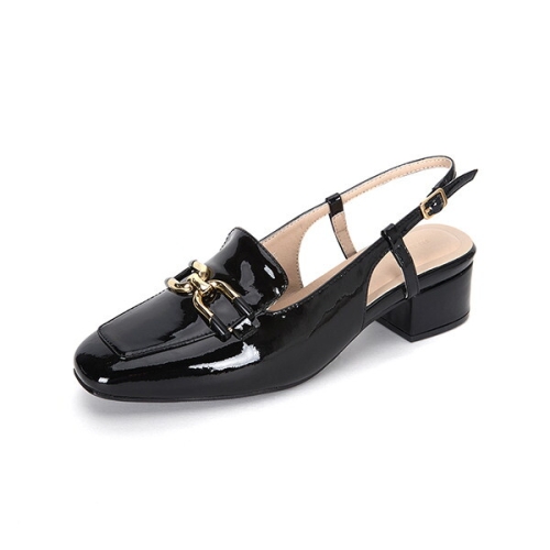 무크 엠. 카멜라 소가죽 장식 슬링백 블랙 516623902PA