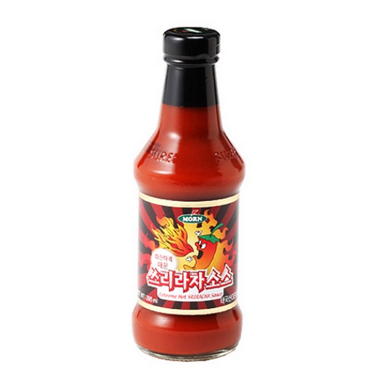 몬(MORN) 화끈하게 매운 쓰리라차 소스 295ml (1개)_이미지