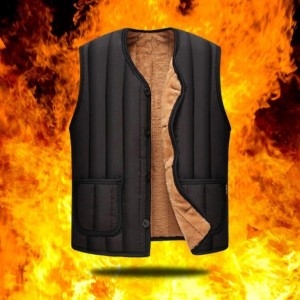 발열 남자 기모 겨울 등산 경량조끼 방한 조끼