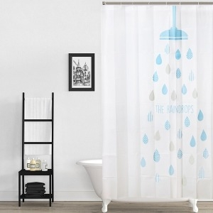 파파스 <b>RAINDROPS</b> 샤워커튼 풀세트