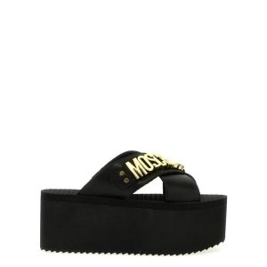 모스키노 샌들 MA28118I1IMF0000 Black_이미지