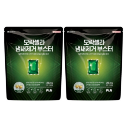 피지(FIJI) 모락셀라 냄새제거 부스터 상쾌한 허브향 26개입 (2개)_이미지