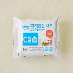 동원F&B 덴마크 짜지않은 치즈 고칼슘 & 비타민 252g (1개)_이미지