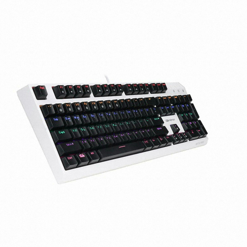 CJ ENM ENTUS K400G BATTLE CJ 광축 게이밍 (화이트, 클릭)_이미지