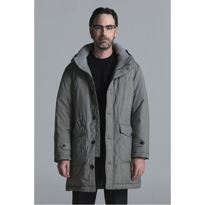 코오롱인더스트리 브렌우드 울라이크 구스다운 롱기장 사파리_BRUAW24891GYL