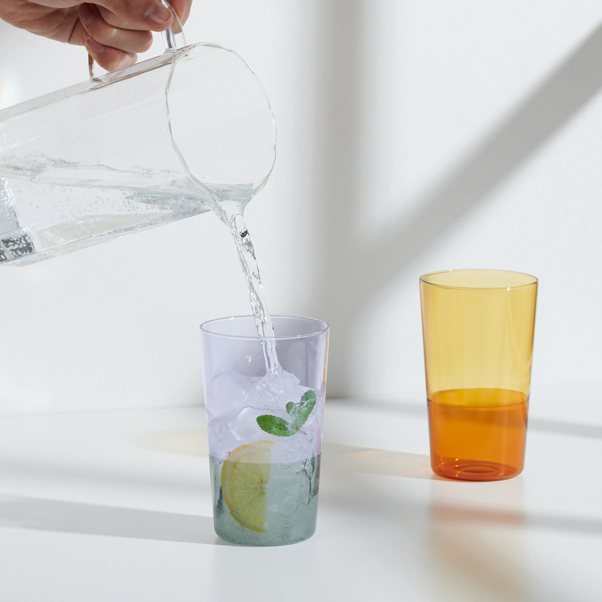 자주(JAJU) 투톤 내열잔 400ml 그레이