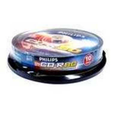 필립스 CD-R 700MB 52x 케익 (10장)_이미지