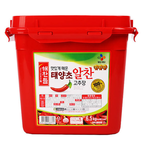 해찬들 맛있게 매운 태양초 알찬 고추장 6.5kg이미지입니다. 누르면 해당 게시물로 새창이동합니다.