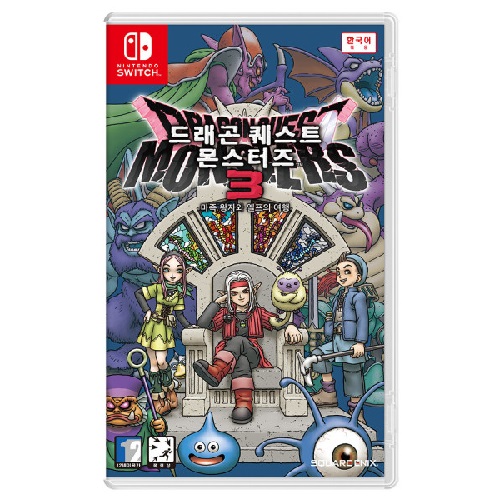 드래곤 퀘스트 몬스터즈 3: 마족 왕자와 엘프의 여행 한글판 SWITCH, 패키지칩/중고_이미지