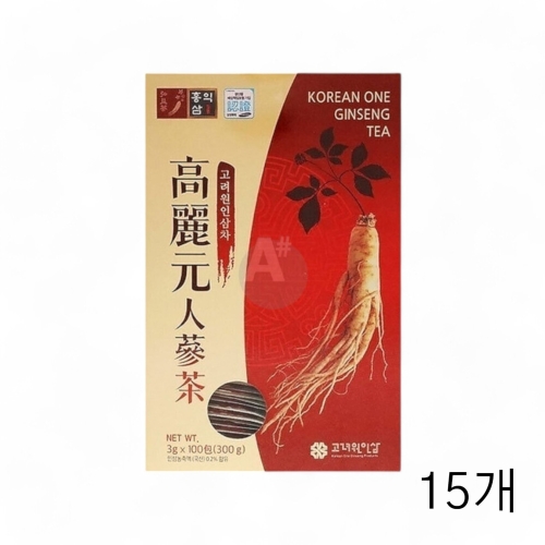 고려원인삼 고려원 인삼차 3g 100포 (15개)_이미지